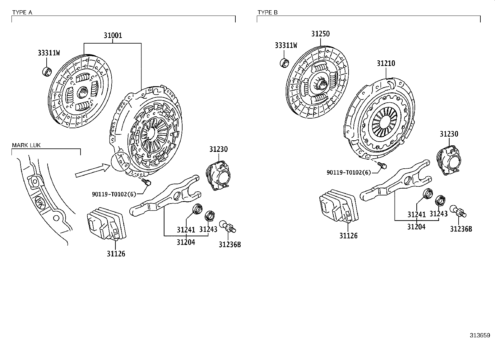 Clutch & Release Fork
