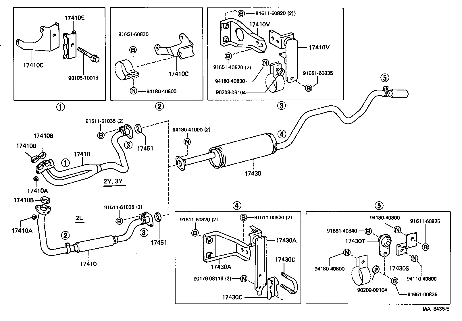 Tubo de escape