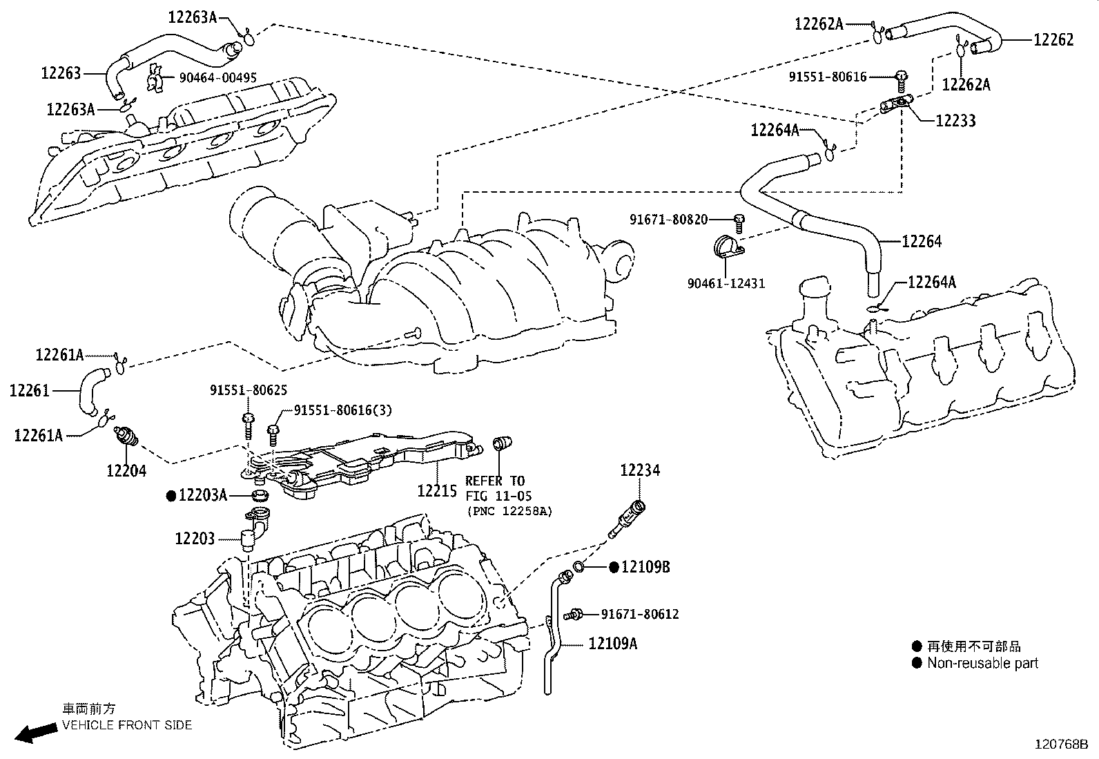 Manguera de ventilación