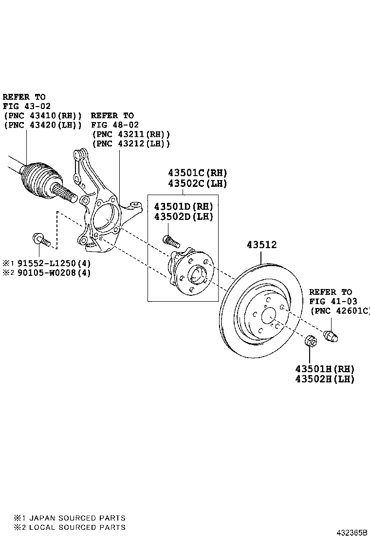 Front Axle Hub