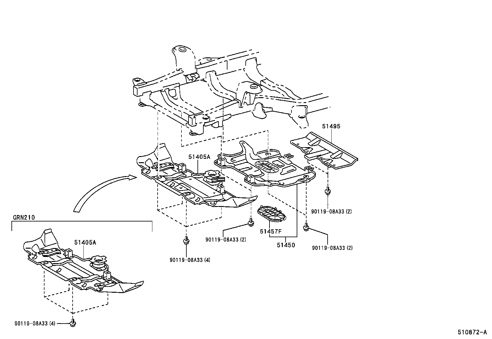 Suspension Crossmember & Under Cover
