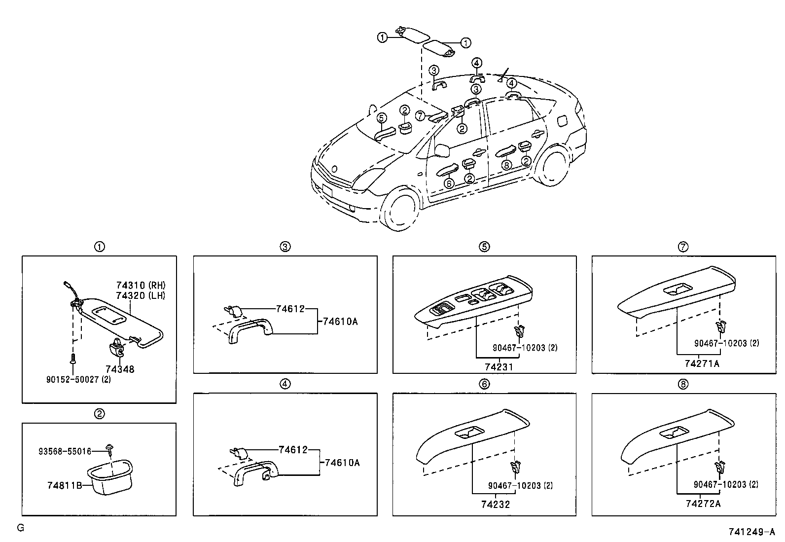 Armrest Visor