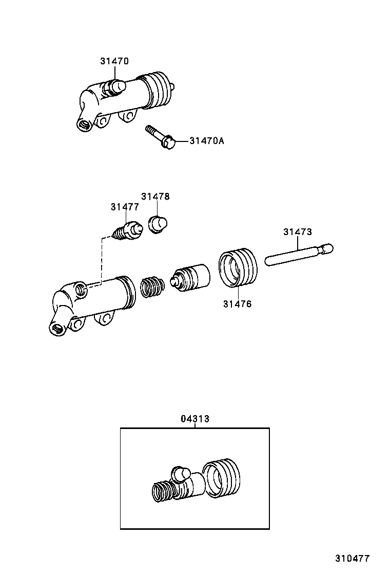 Clutch Release Cylinder