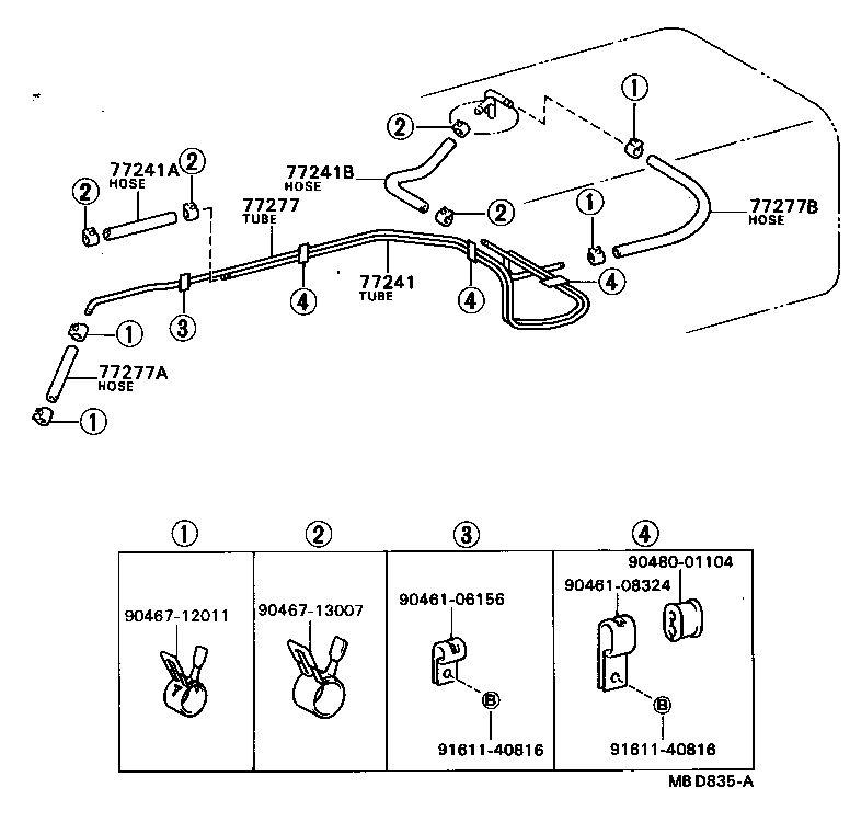 Fuel Tank & Tube