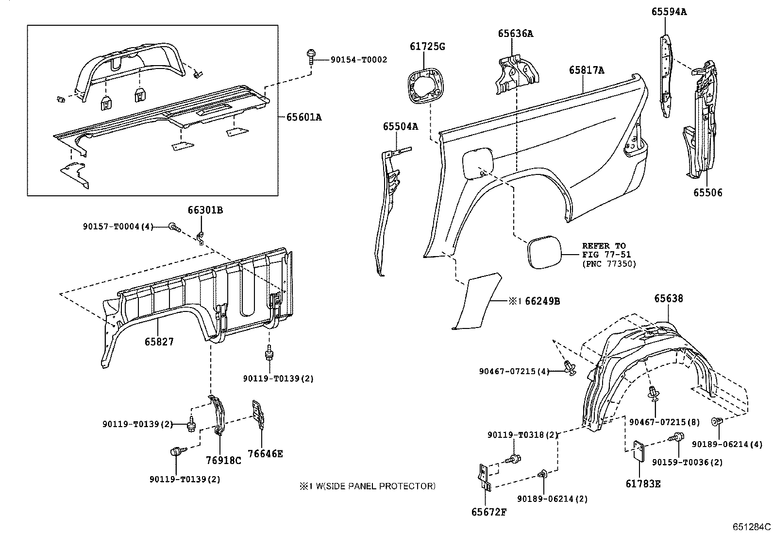 Rear Body Side Panel