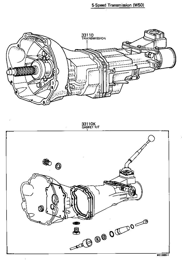 Transaxle Or Transmission Assy & Gasket Kit