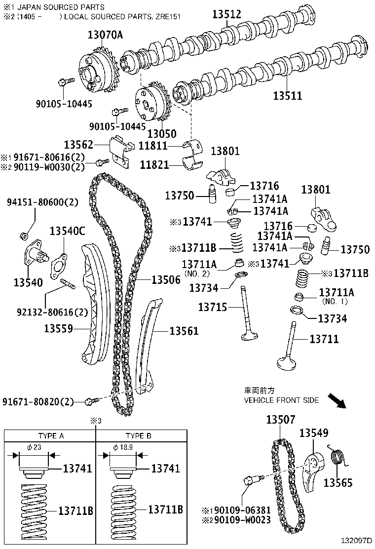 Camshaft & Valve