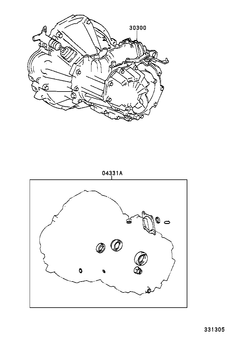 Transaxle Or Transmission Assy & Gasket Kit