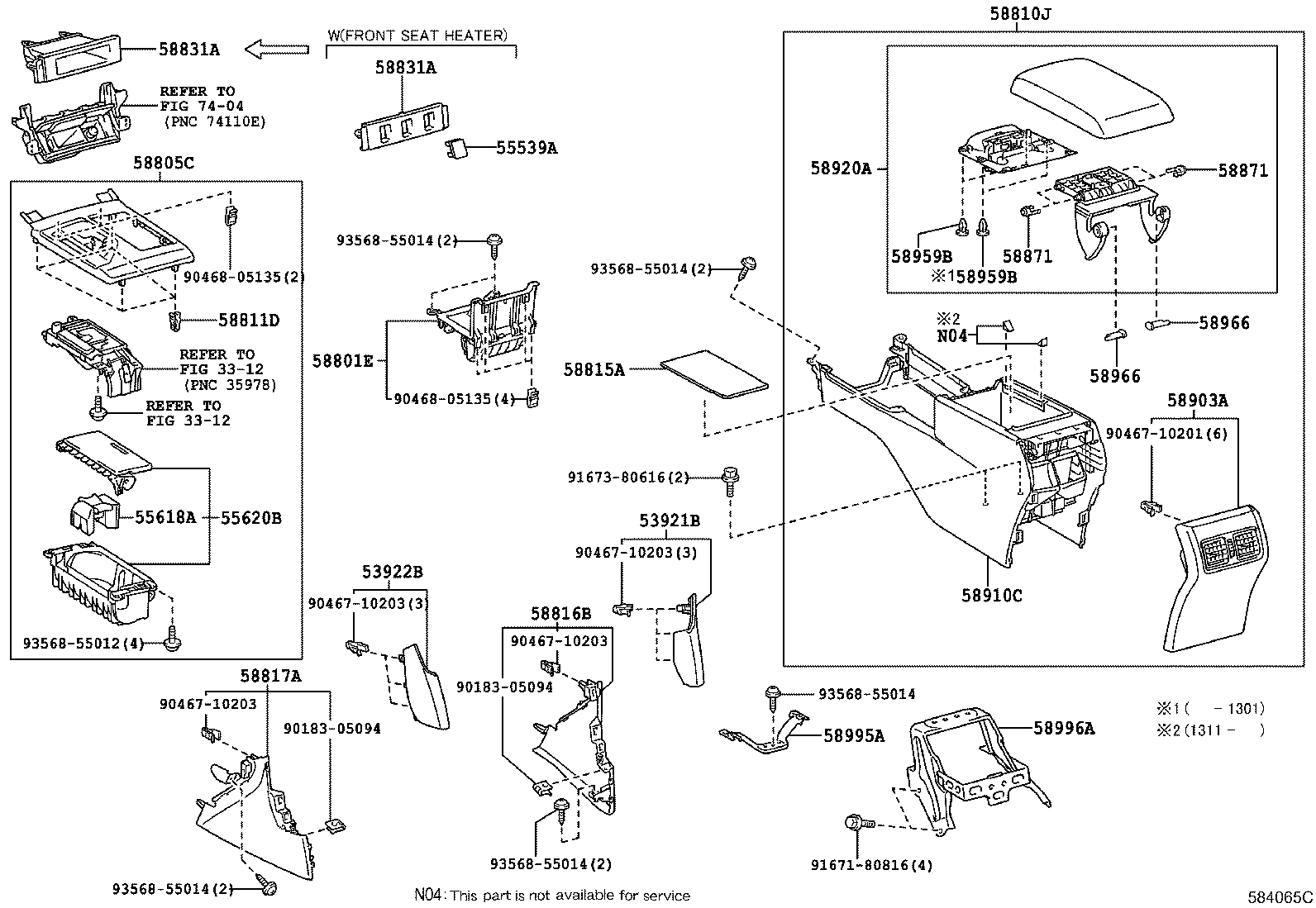 Console Box & Bracket