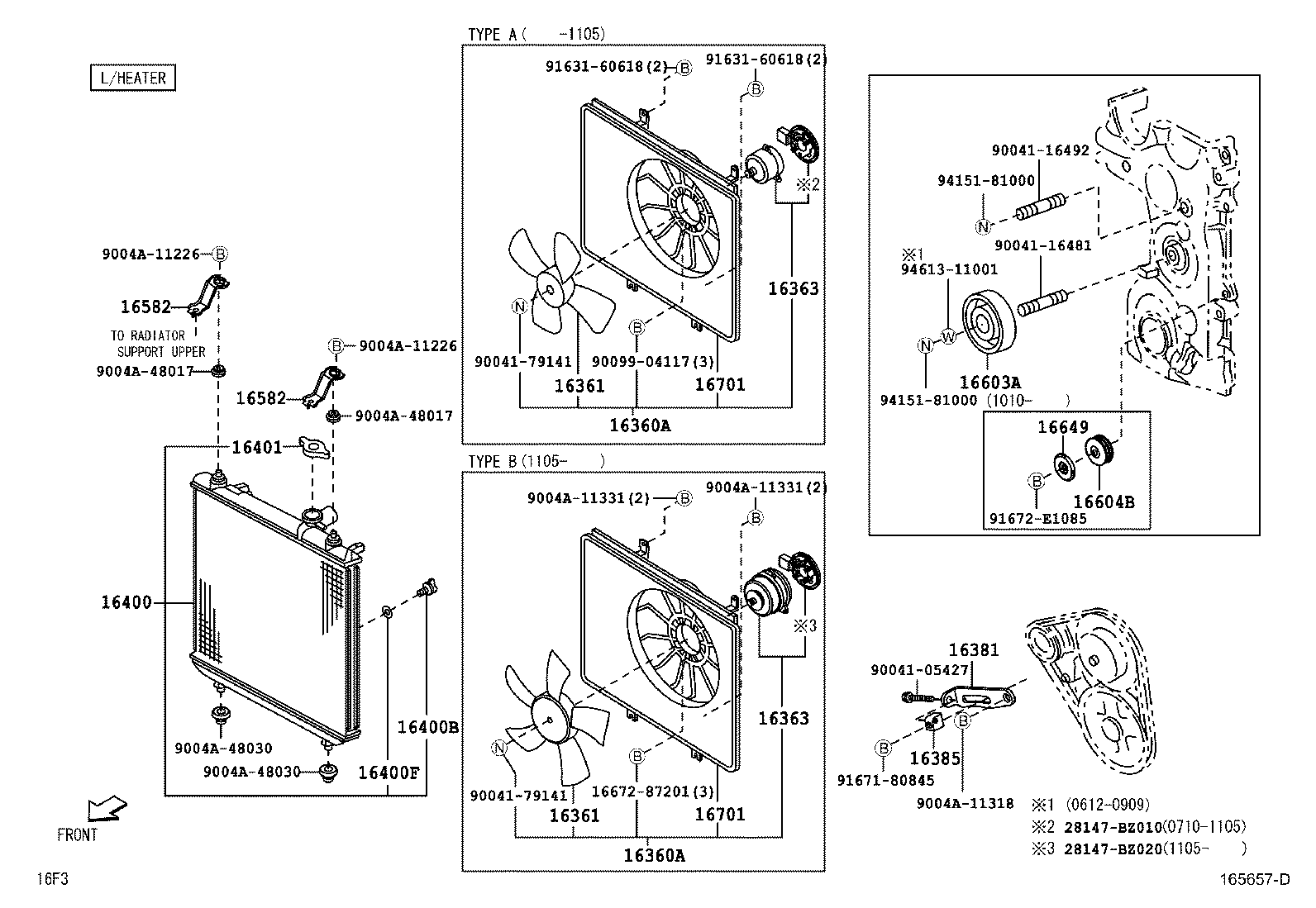 Radiator Water Outlet