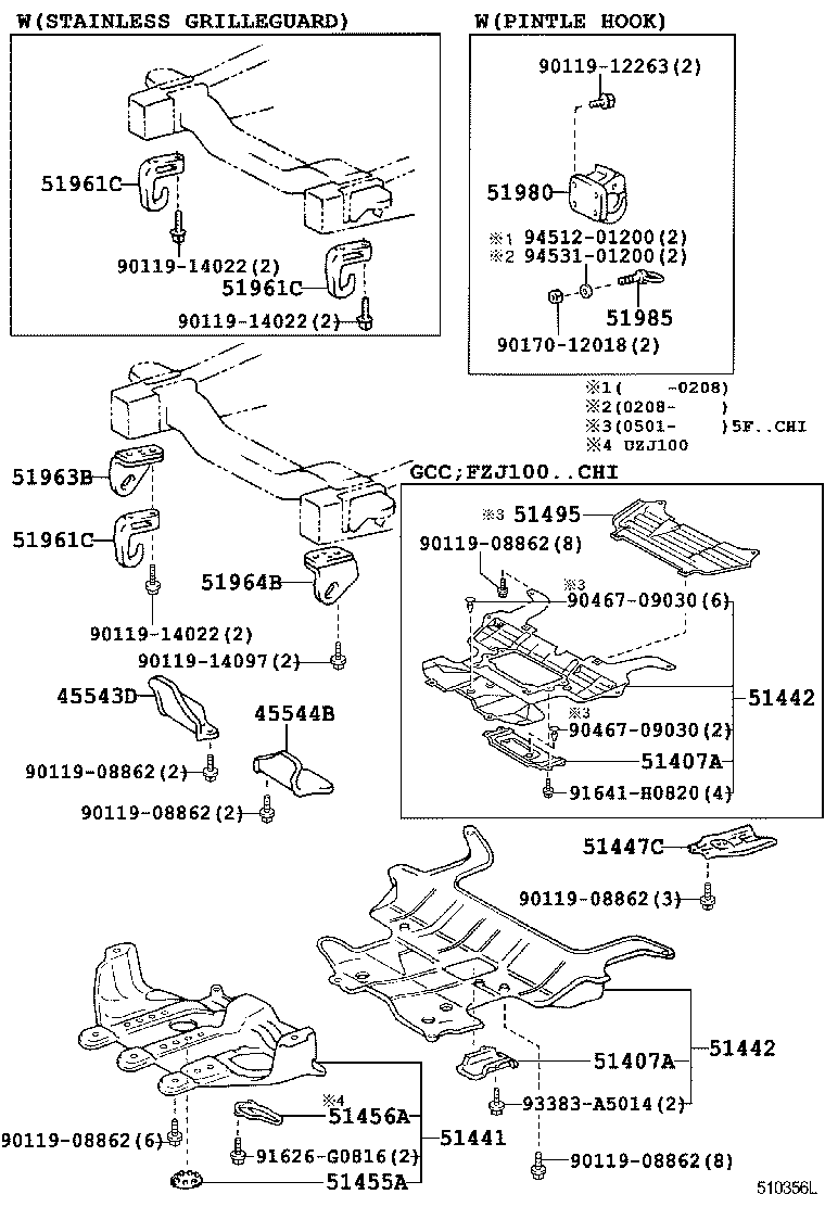 Suspension Crossmember & Under Cover