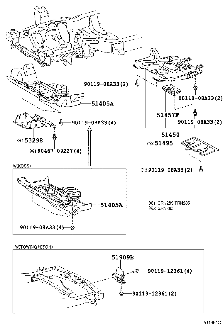 Suspension Crossmember & Under Cover