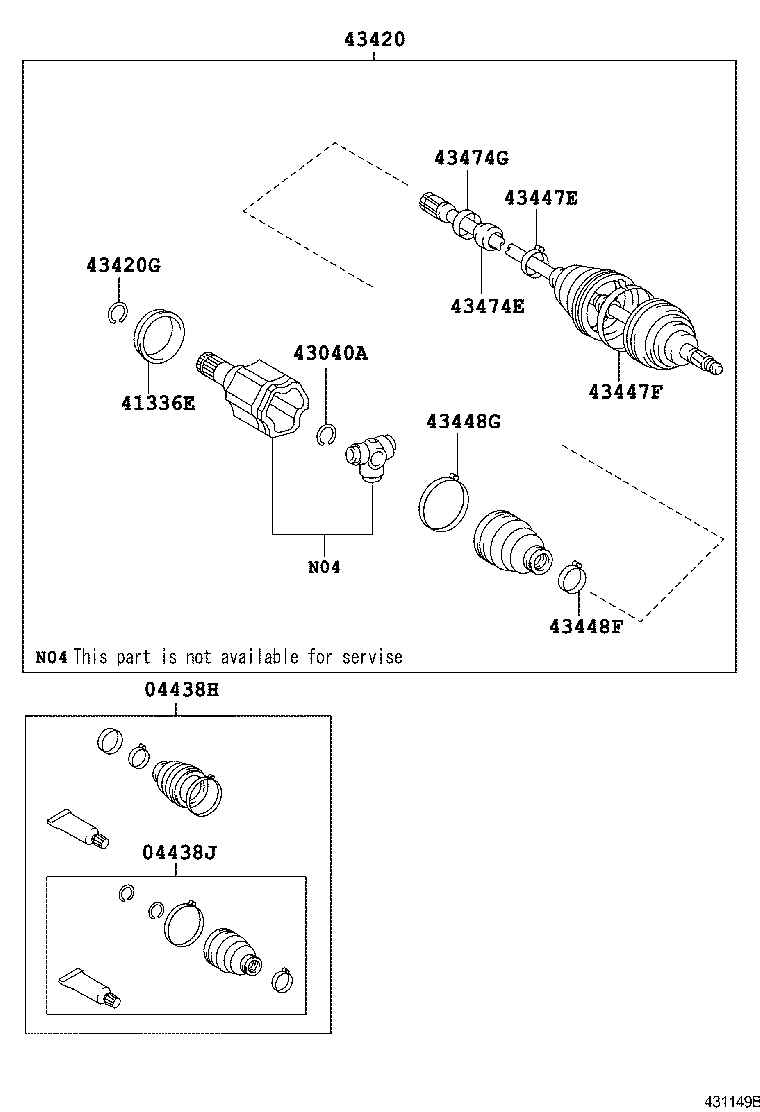 Front Drive Shaft
