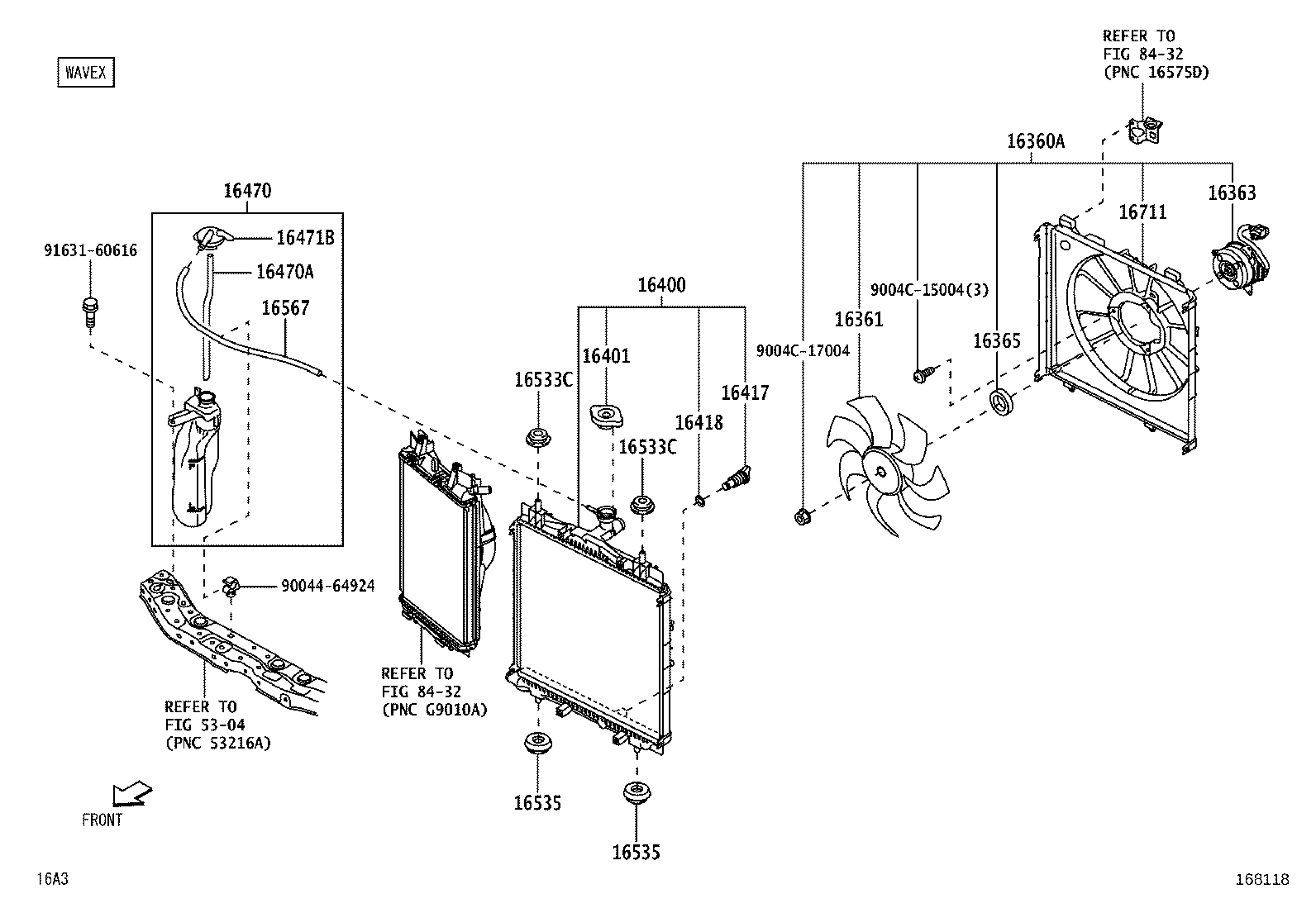Radiator Water Outlet