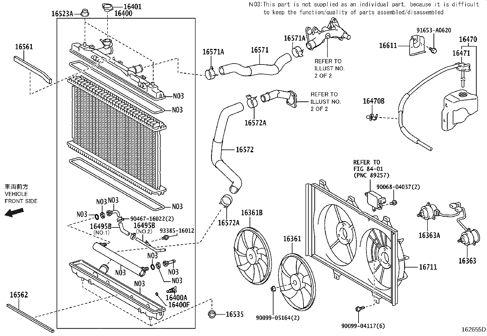 Radiator Water Outlet