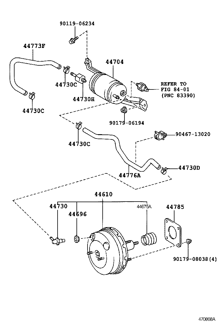 thumbnail image 2 of Vacuum Clutch Booster 31440-60050 For Toyota Land Cruiser BJ60/HJ60/FJ62 1984-87 - TURSTEAST 2 of 6