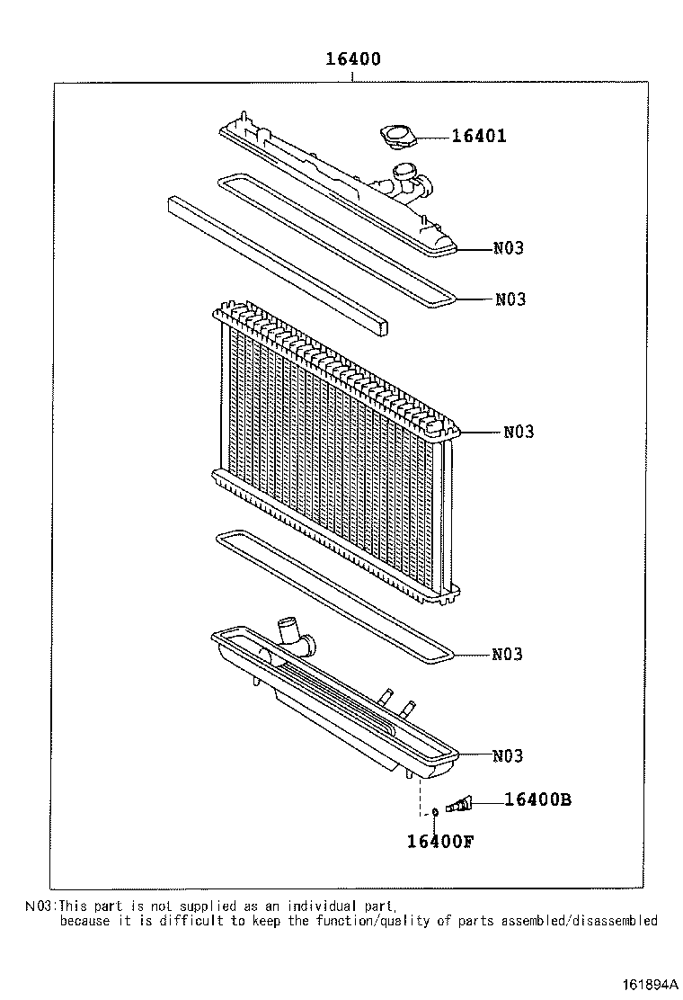 Radiator Water Outlet