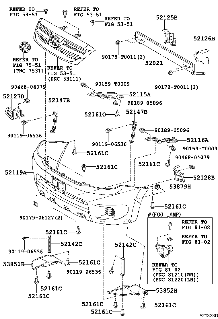 Front Bumper Bumper Stay