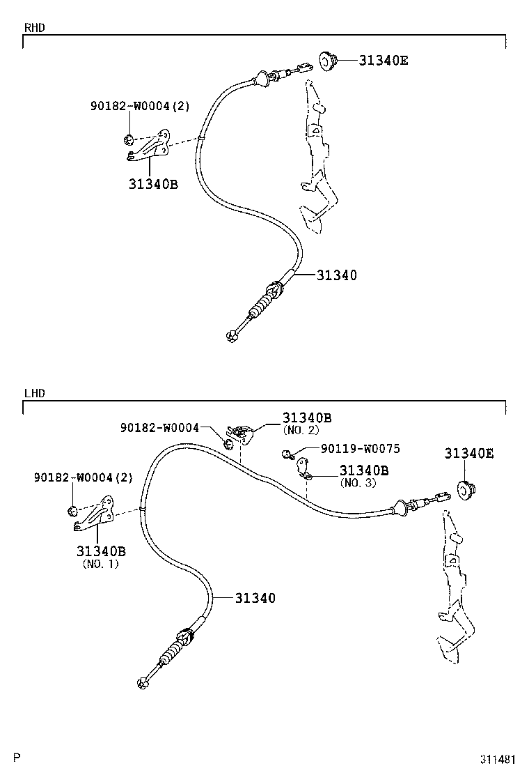 Clutch Pedal Flexible Hose