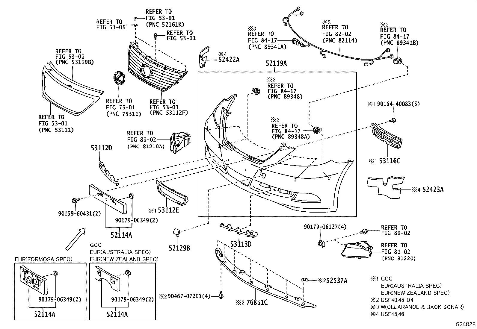 Front Bumper Bumper Stay