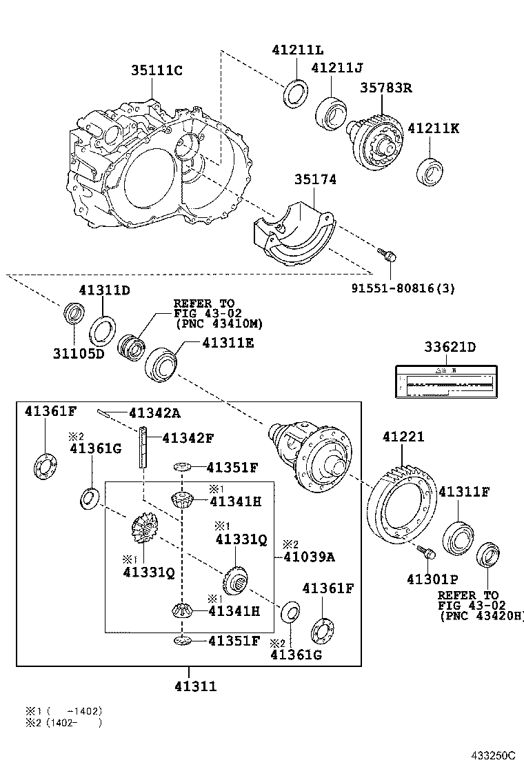 Front Axle Housing & Differential