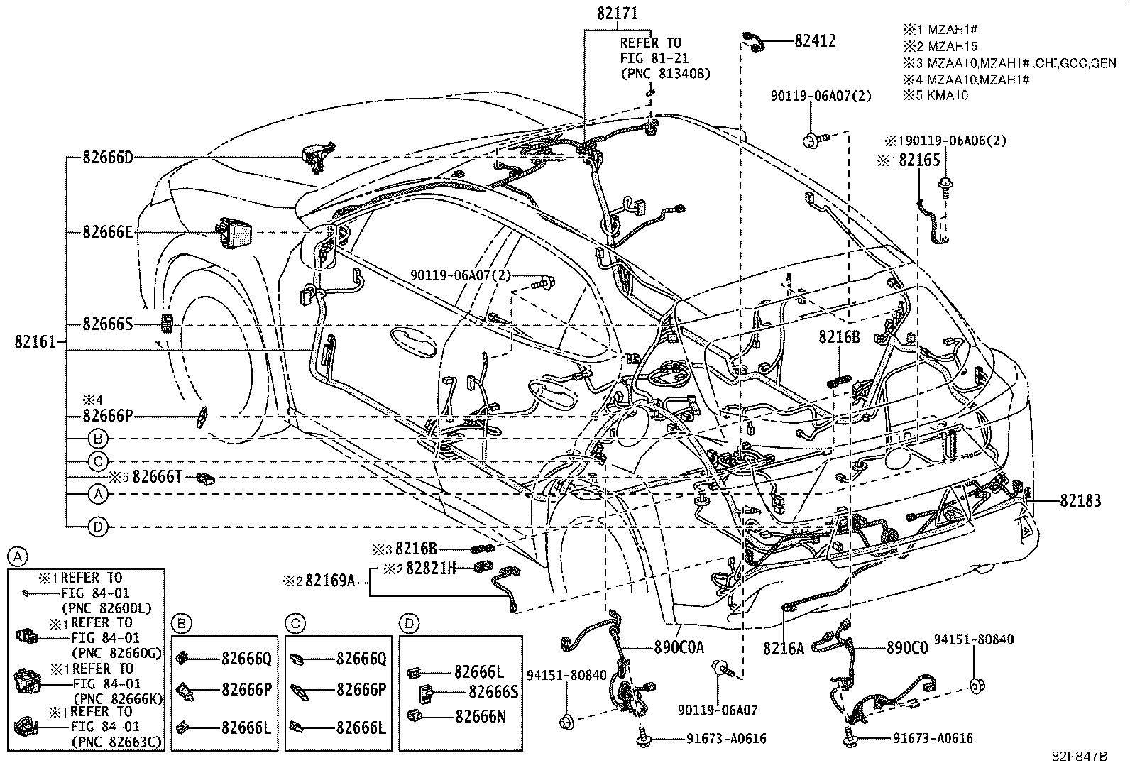 Wiring & Clamp