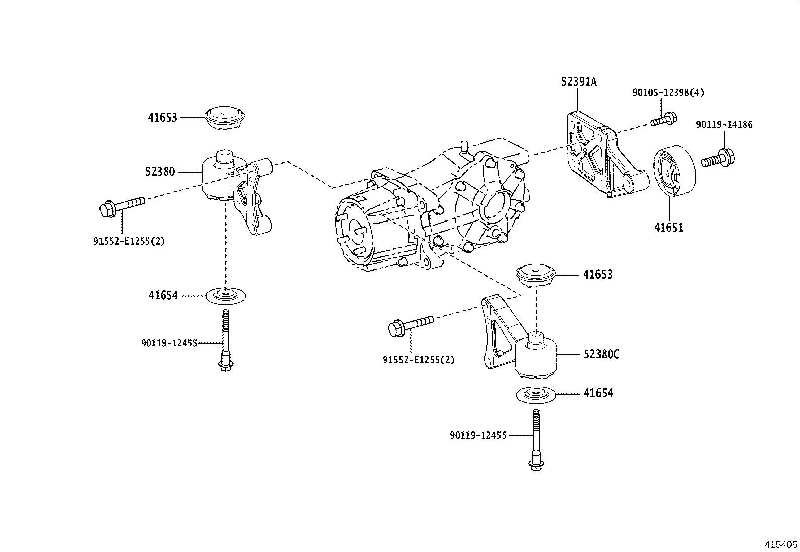 Rear Axle Housing Differential
