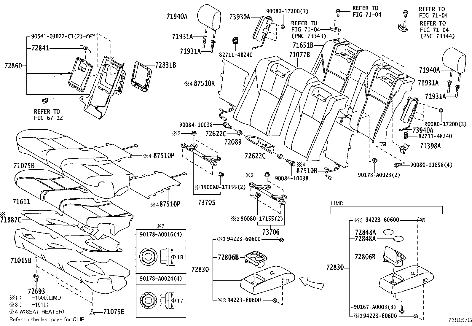 Rear Seat & Seat Track