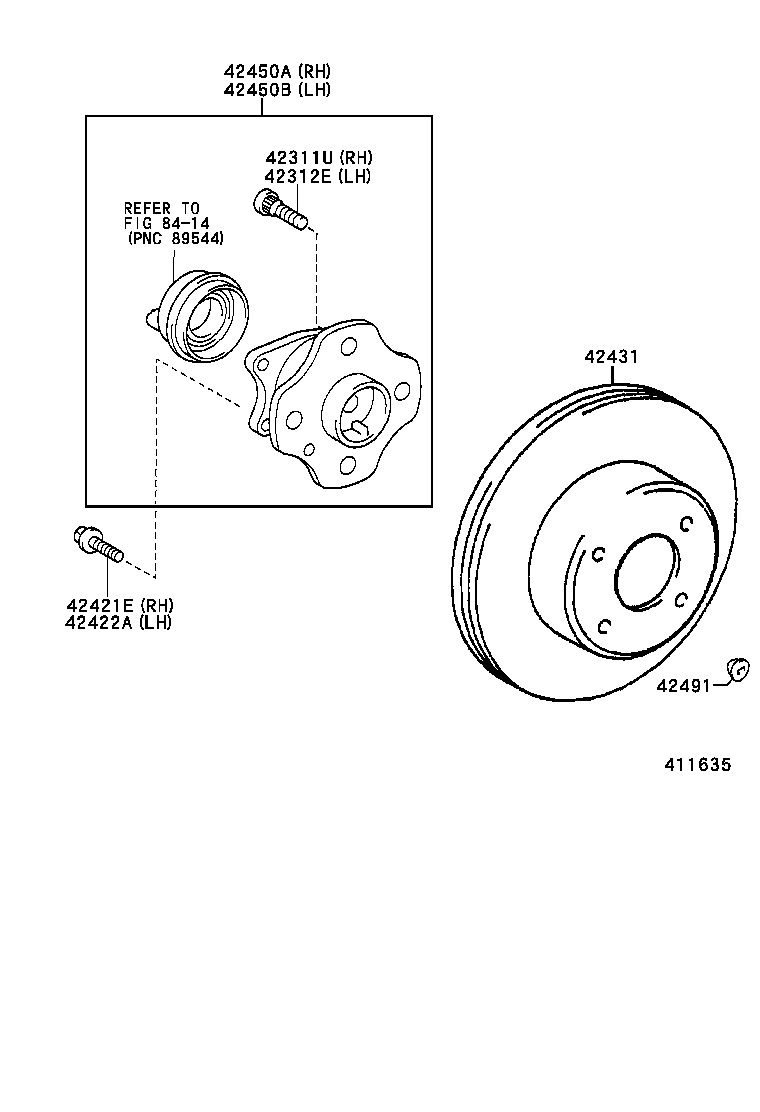 Rear Axle Shaft Hub