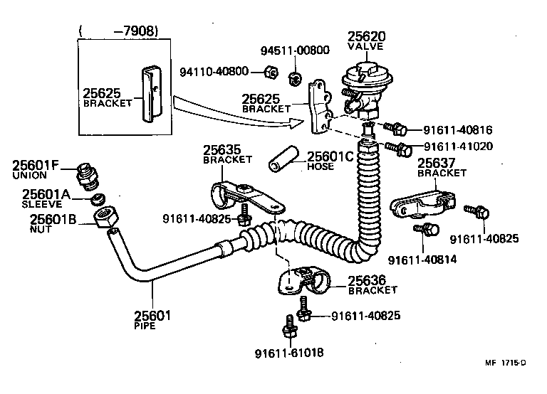 Sistema de recirculación de gases de escape