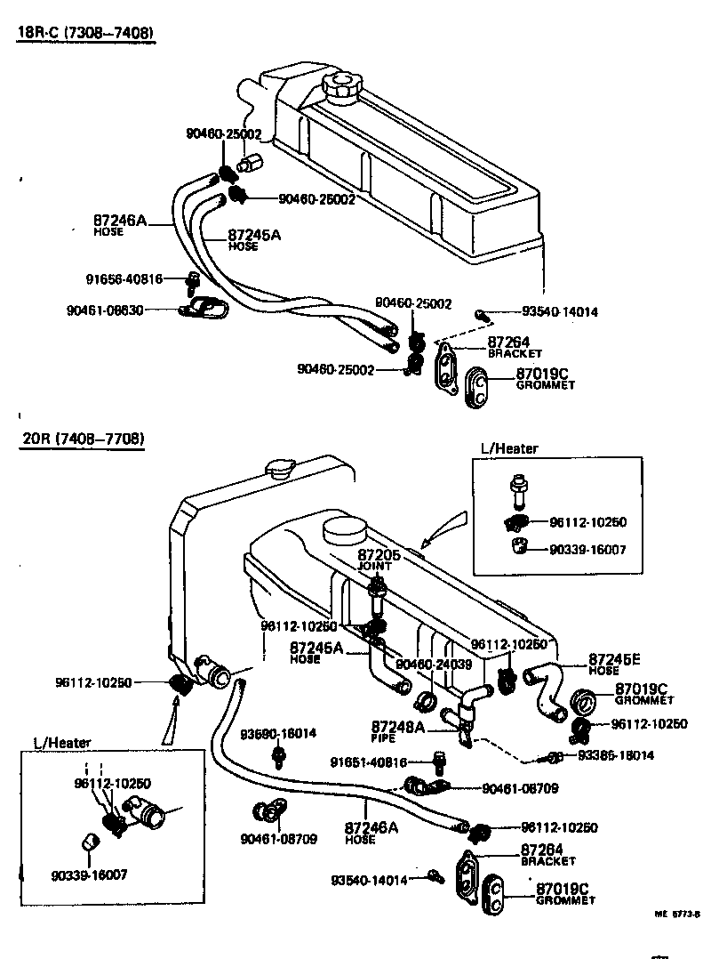 Tuberías de agua para calefacción y aire acondicionado