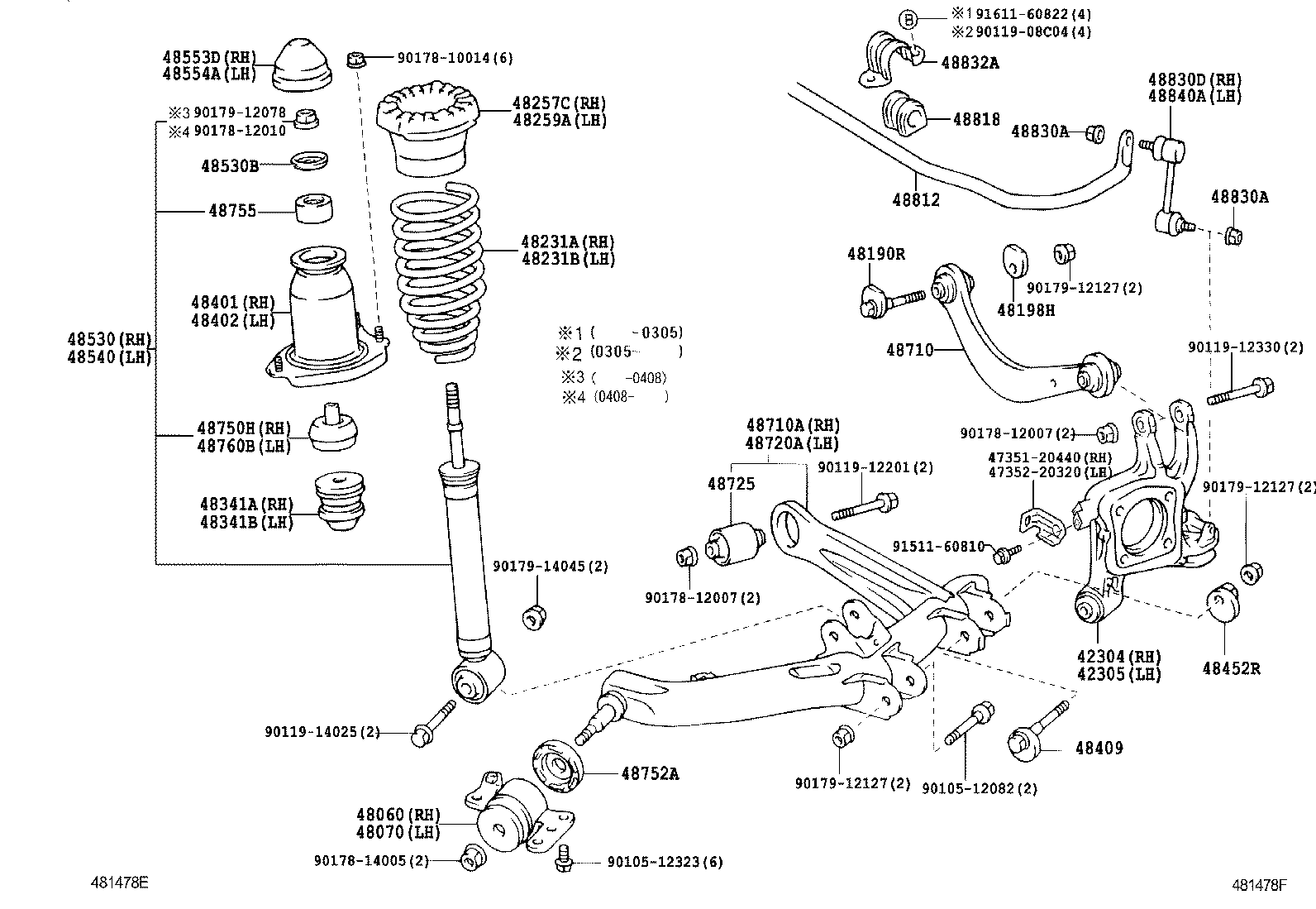 Rear Spring & Shock Absorber
