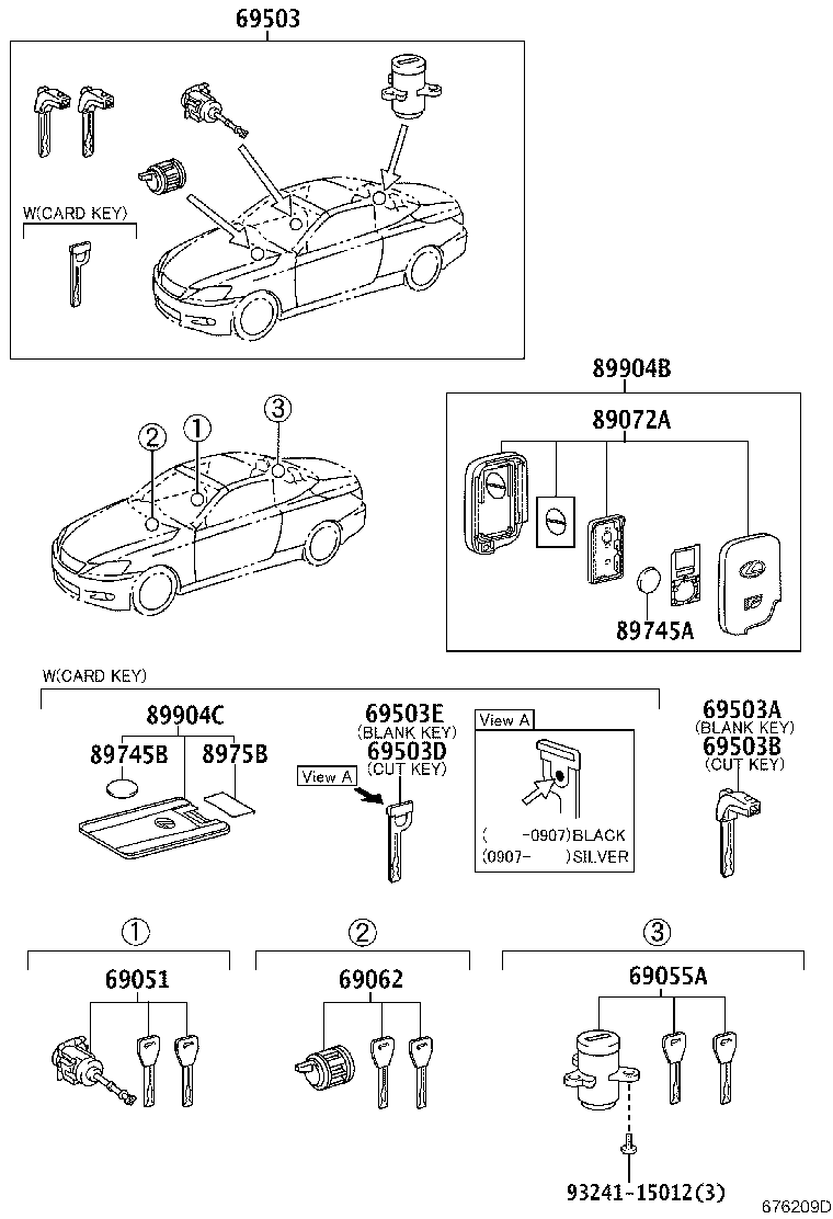 Lock Cylinder Set