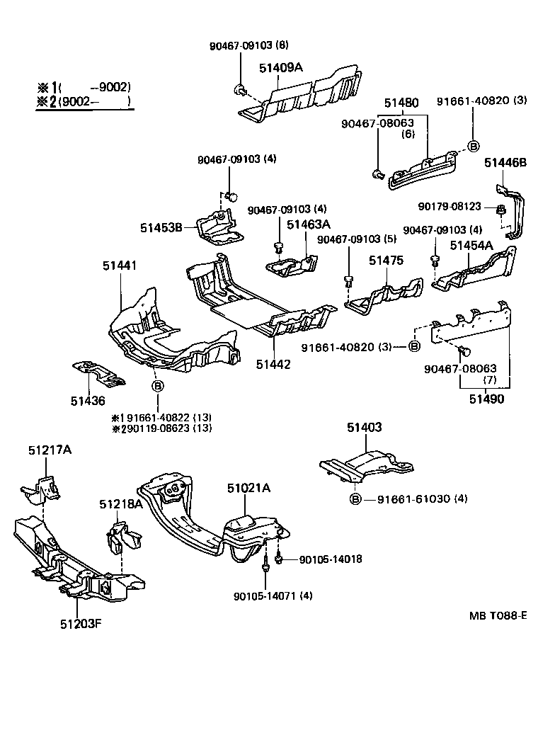 Suspension Crossmember & Under Cover