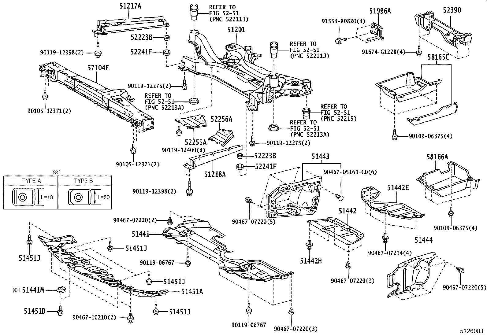 Suspension Crossmember & Under Cover