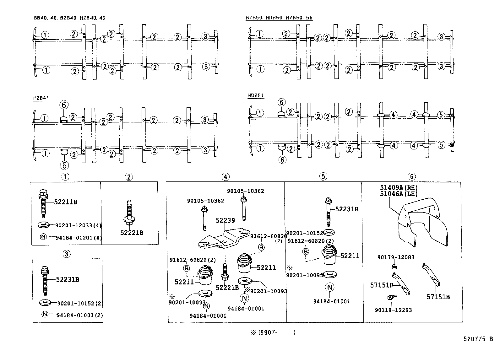 Cab Mounting & Body Mounting