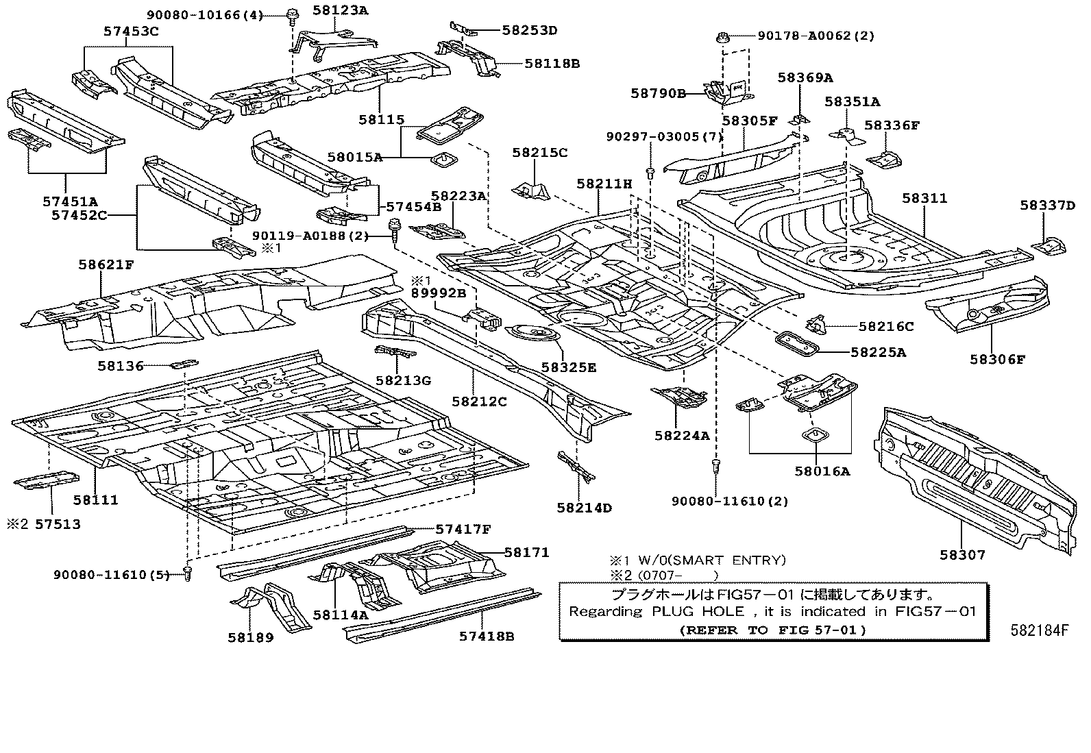 Floor Pan & Lower Back Panel