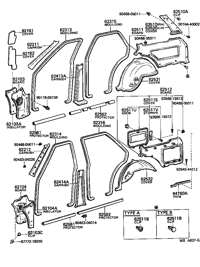 Trim Board & Door Opening Trim Moulding