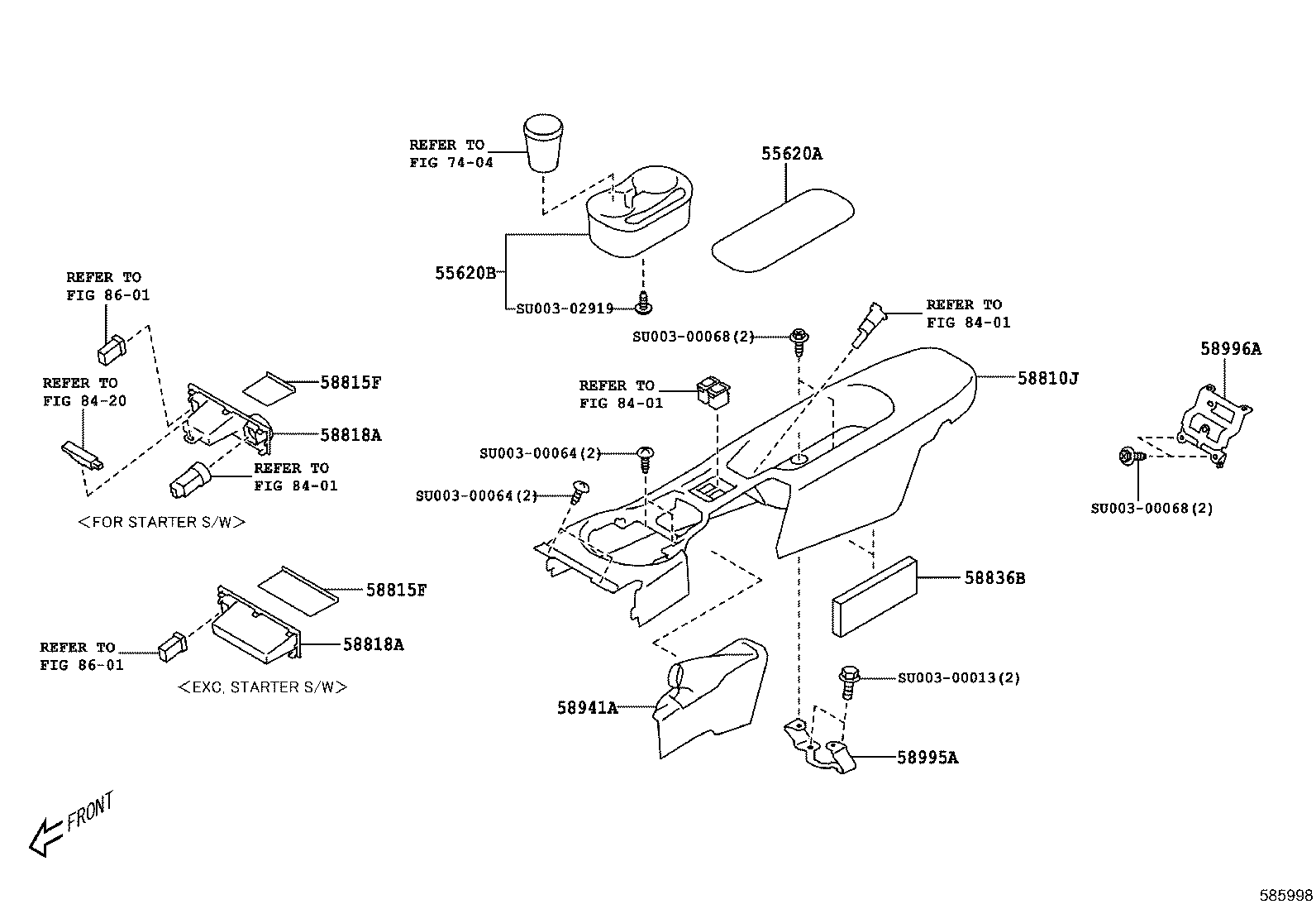 Console Box & Bracket