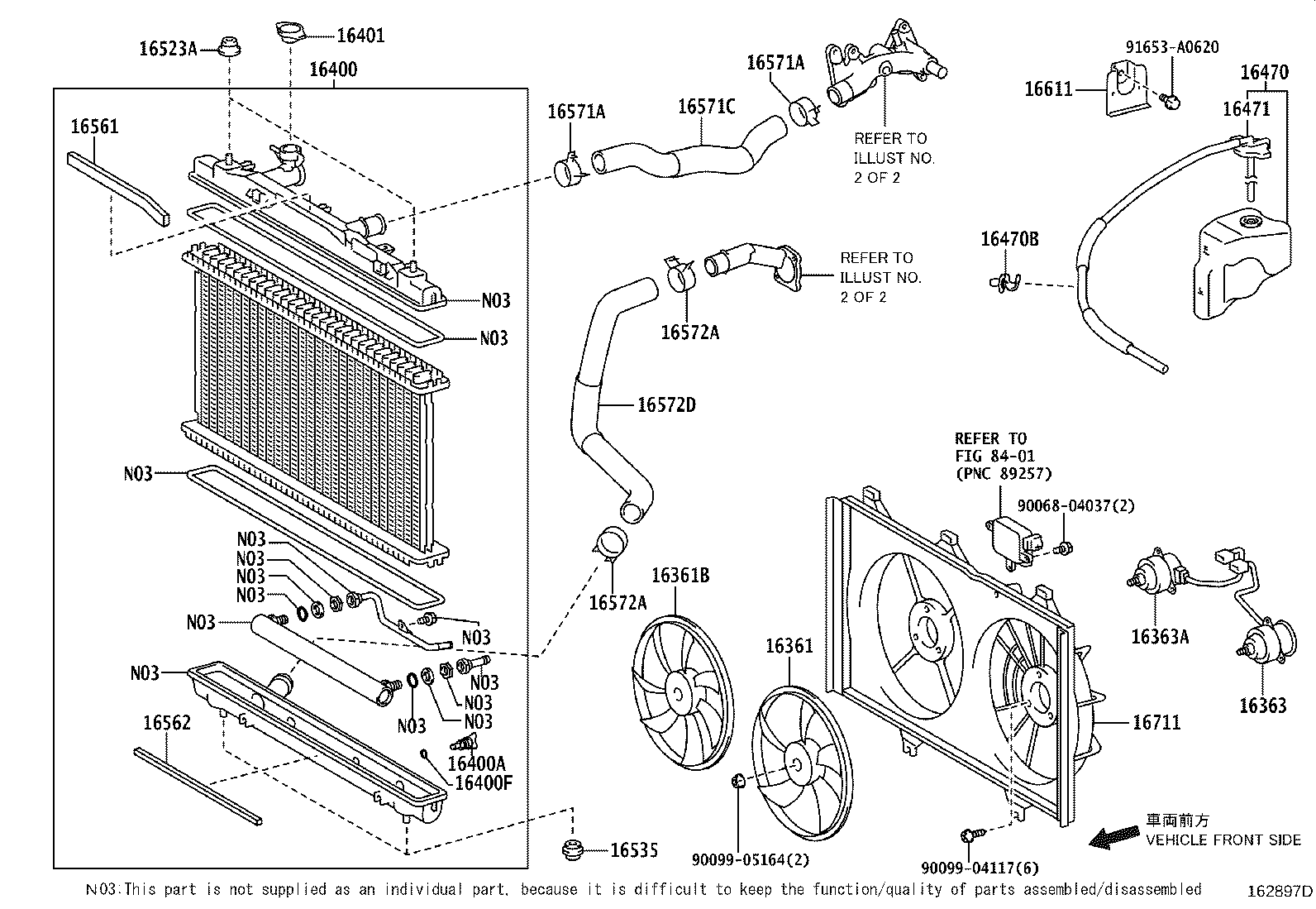 Radiator Water Outlet