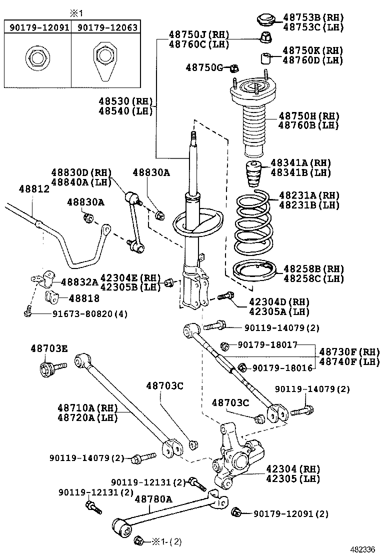 Rear Spring & Shock Absorber