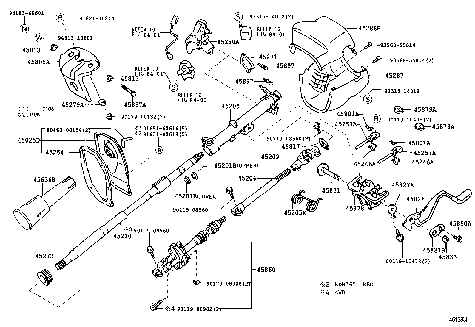 Steering Column & Shaft