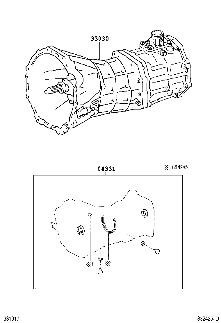 Transaxle Or Transmission Assy & Gasket Kit