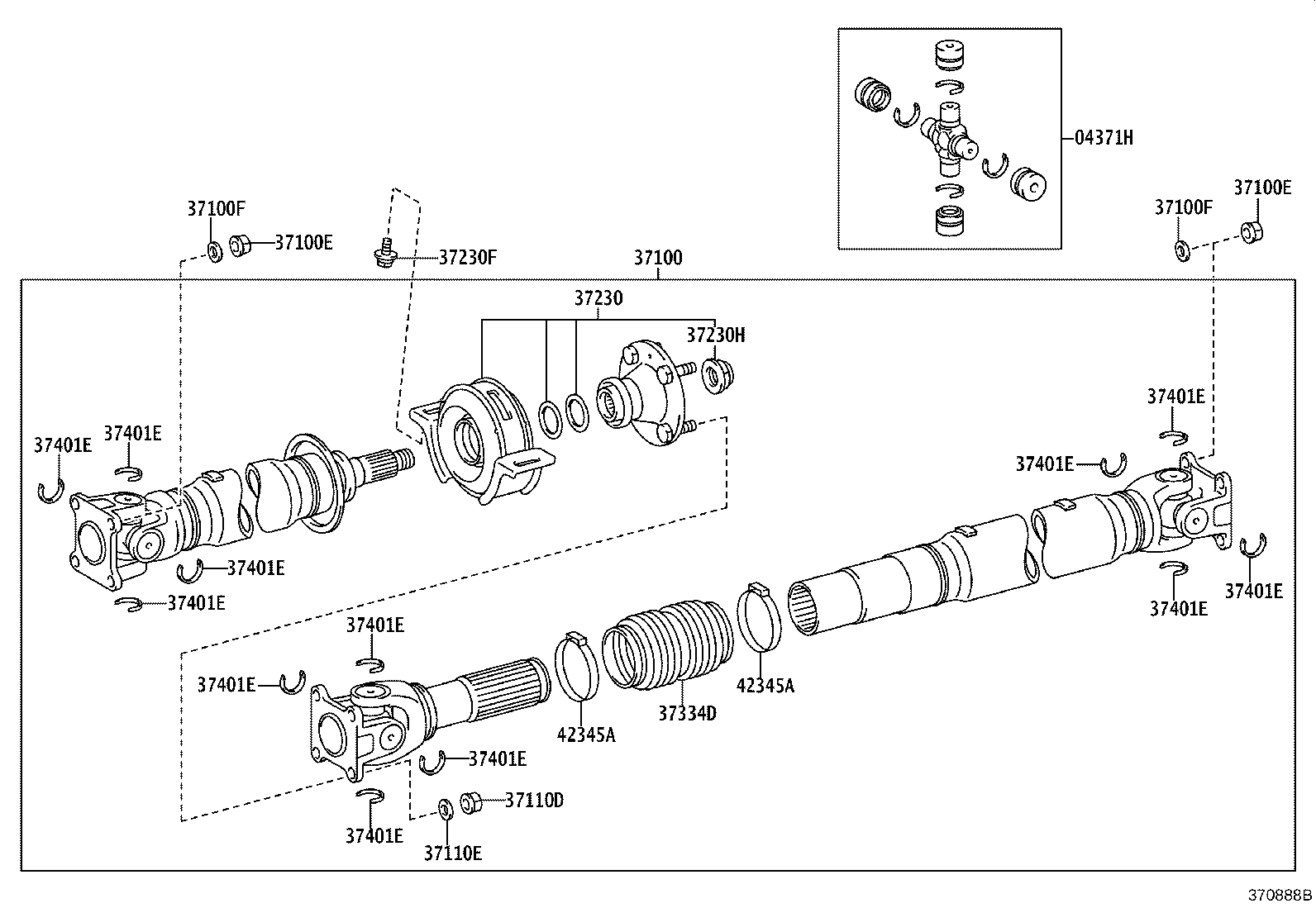 Propeller Shaft & Universal Joint