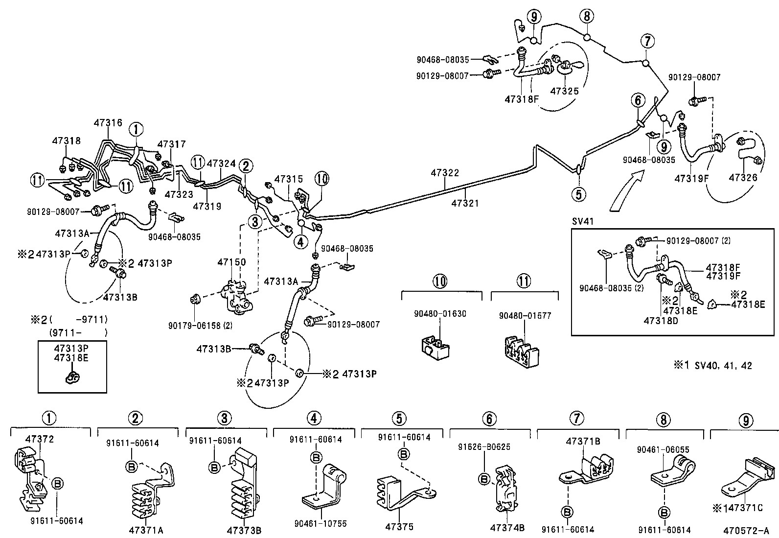 Brake Tube Clamp