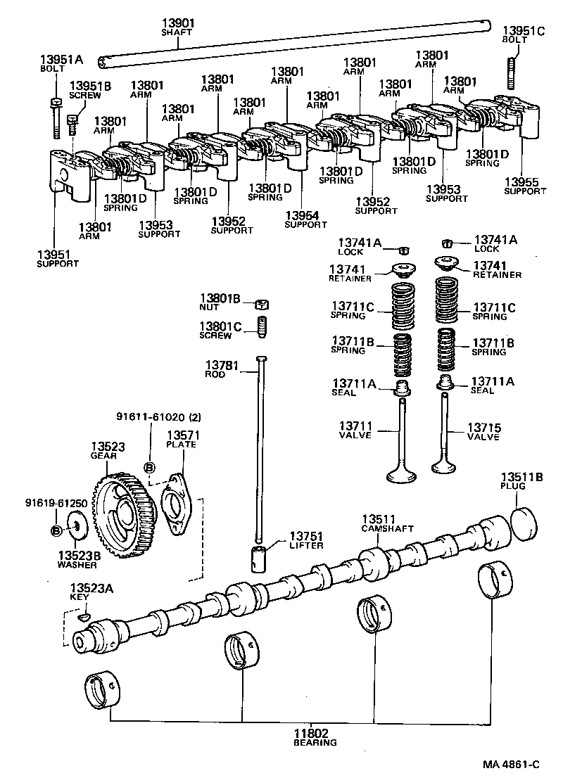 Camshaft & Valve