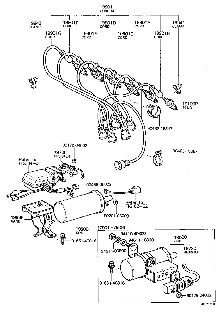 Ignition Coil Spark Plug Glow Plug