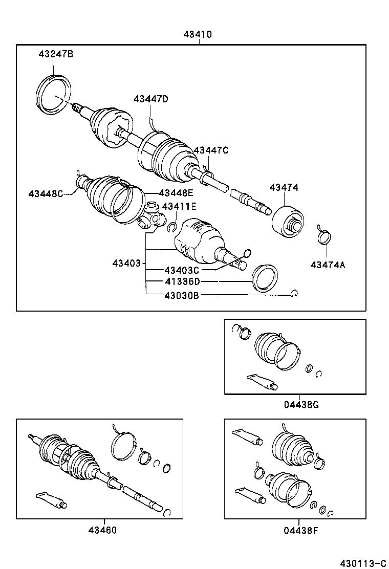 Front Drive Shaft
