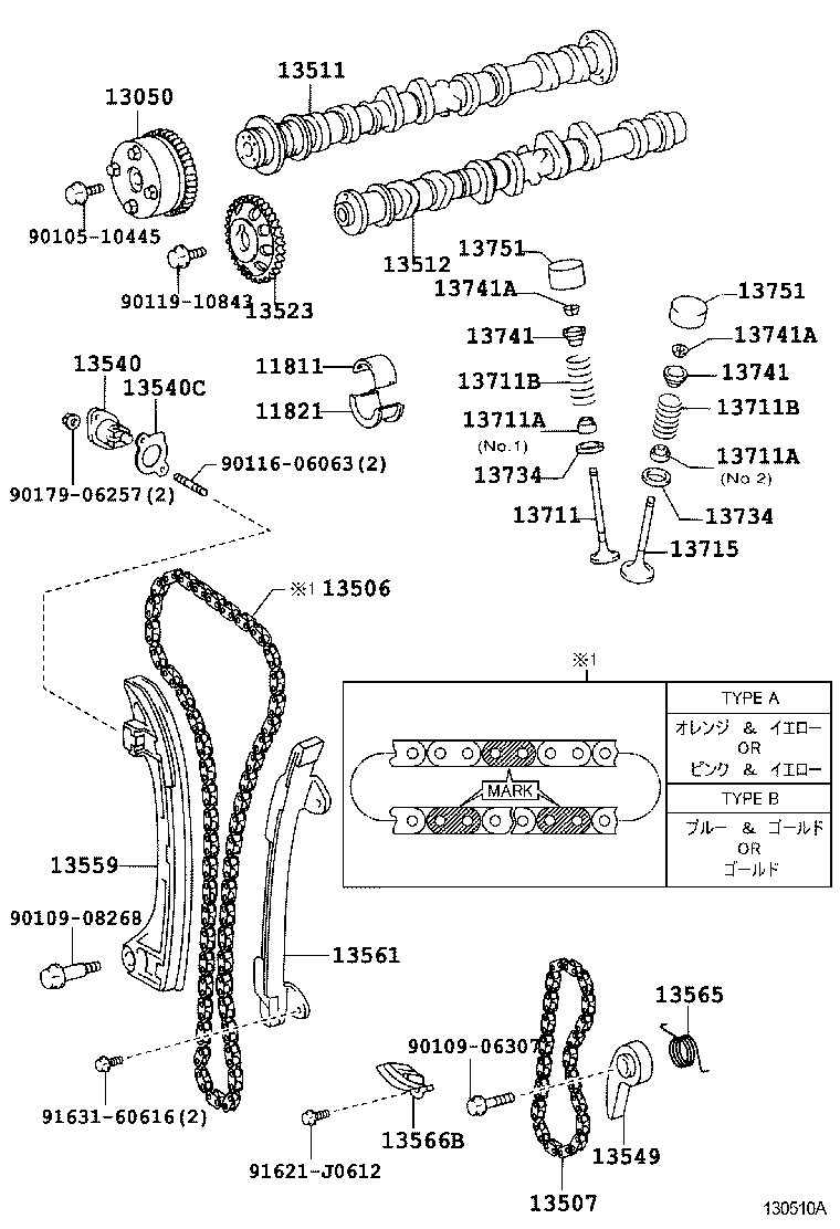 Camshaft & Valve