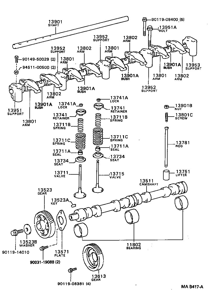 Camshaft & Valve
